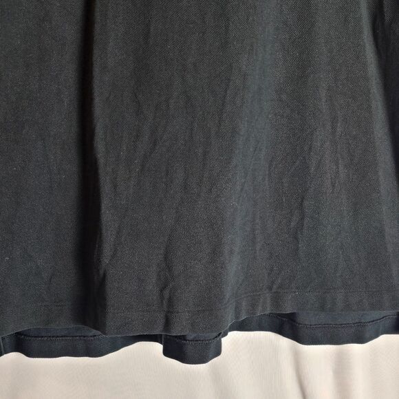 Polo Ralph Lauren Big Pony #3 Black Short Sleeve Rugby Shirt Custom Fit Large XL - Picture 7 of 16